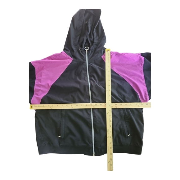 Calvin Klein Black & Pink Bomber Jacket  Stylish & Versatile - Picture 6 of 8